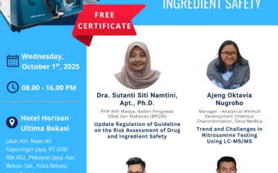 Trends and Challenges in Nitrosamine Testing  to comply with  the regulations – 1 Oct 2025